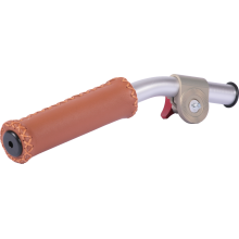Vocas tube handgrip long with leather handle (right hand)