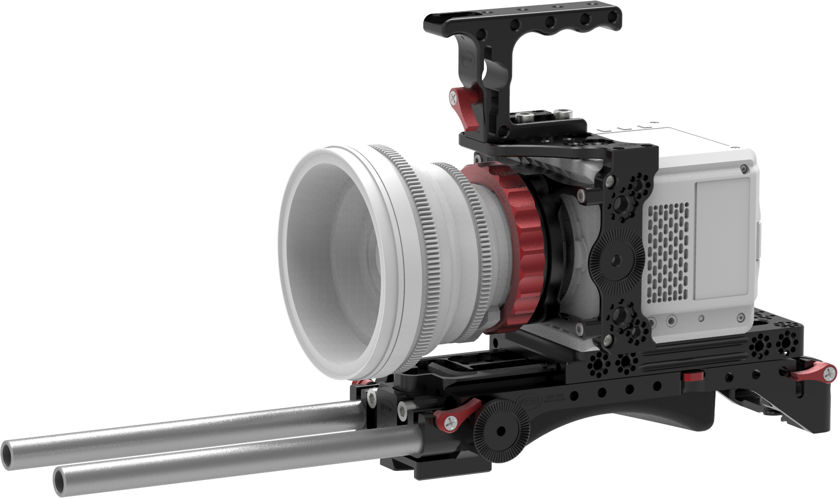 Vocas PL adapter support for RED KOMODO