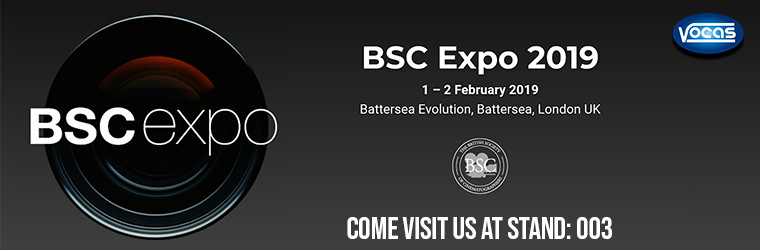 Vocas present at BSC EXPO 2019 in London